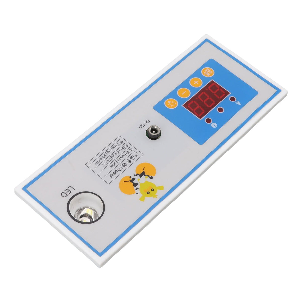 Incubator Temperature Controller Digital Full Automatic Incubator Thermostat for Egg 30W 12V