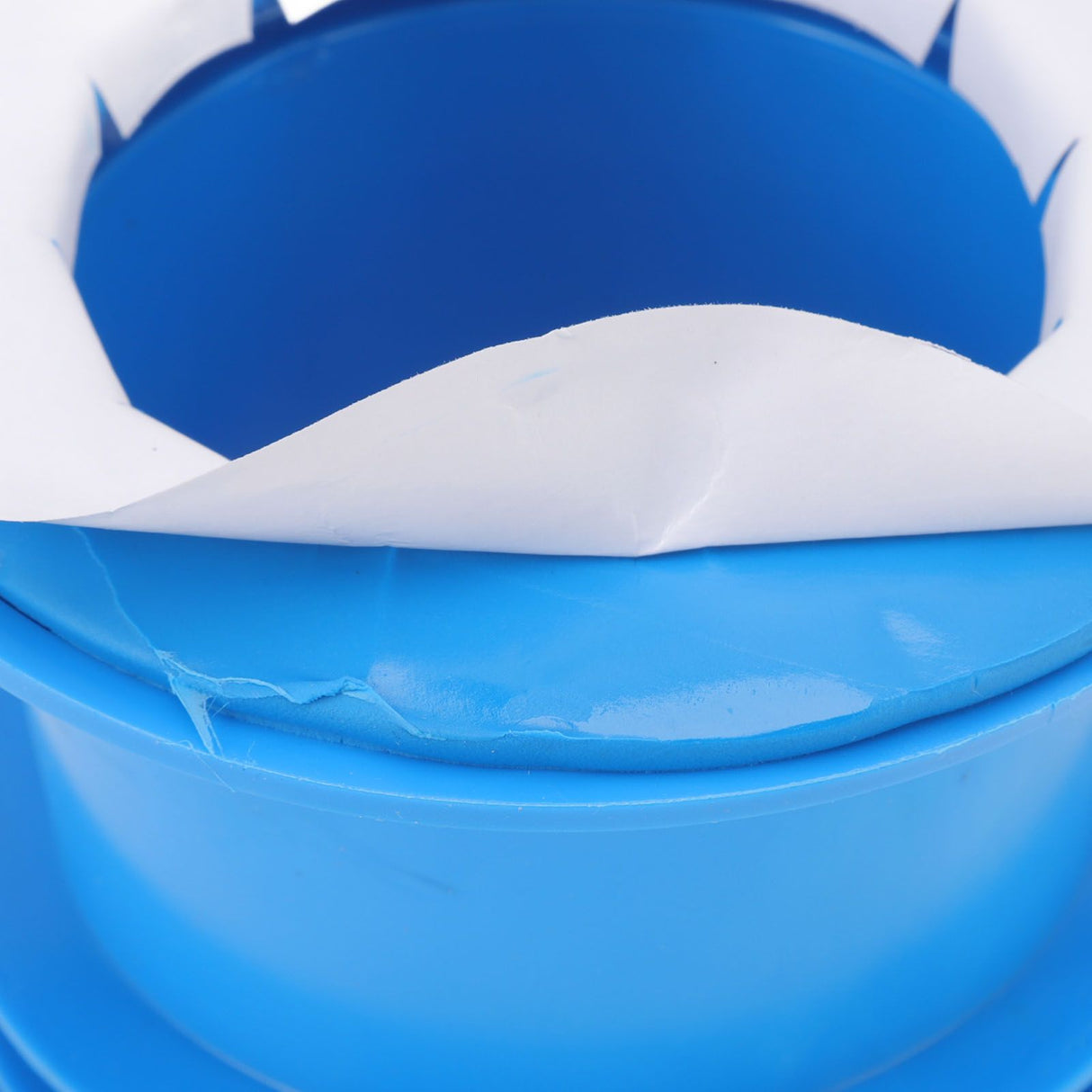 Toilet Sealing Ring Odor Resistant Leakproof Multifunctional Rubber Toilet Gasket Ring Blue