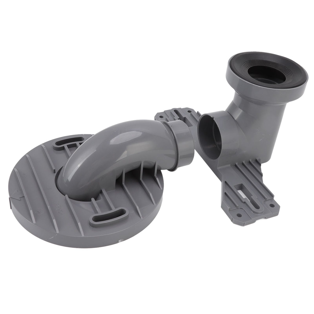 Toilet Shifter Thickened PP Corrosion Resistance Rubber Sealing Ring Siphon Toilet Sewage Pipe Shifter
