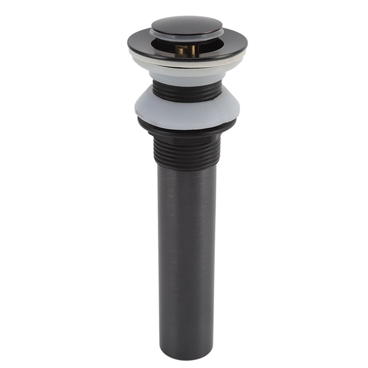 Bathroom Basin Sink Drain Brass Stainless Steel Pop Up Draining Stopper Kitchen Accessories Without Overflow Hole
