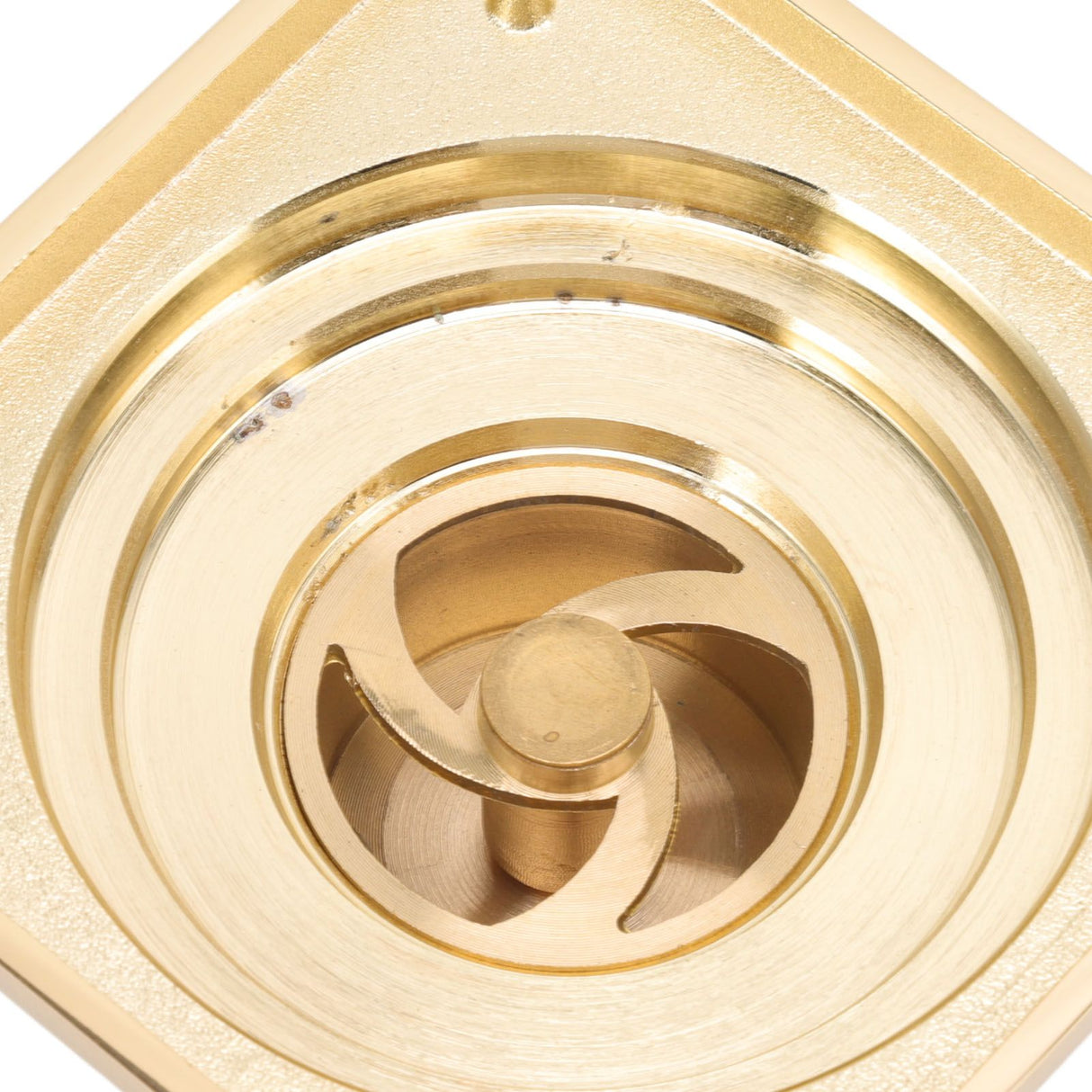 Floor Drain Shallow Water Quadrate Copper Stainless Steel Odor Proof Insect Proof for Bathroom Kitcheng Golden Color