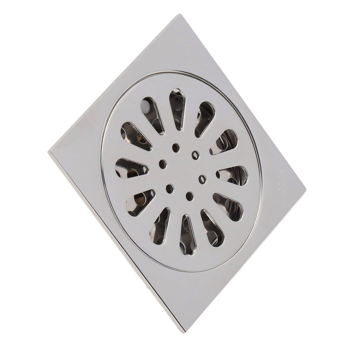 Deodorant Floor Drain Electroplating Copper Stainless Steel Insect Prevention Fast Drainage for Bathroom Washing Machine