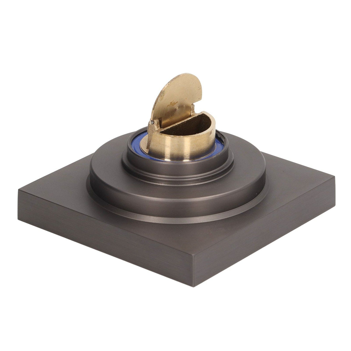 Shallow Water Floor Drain Copper Stainless Steel Odorless Insect Proof Fast Drainage for Bathroom Kitchen Gray