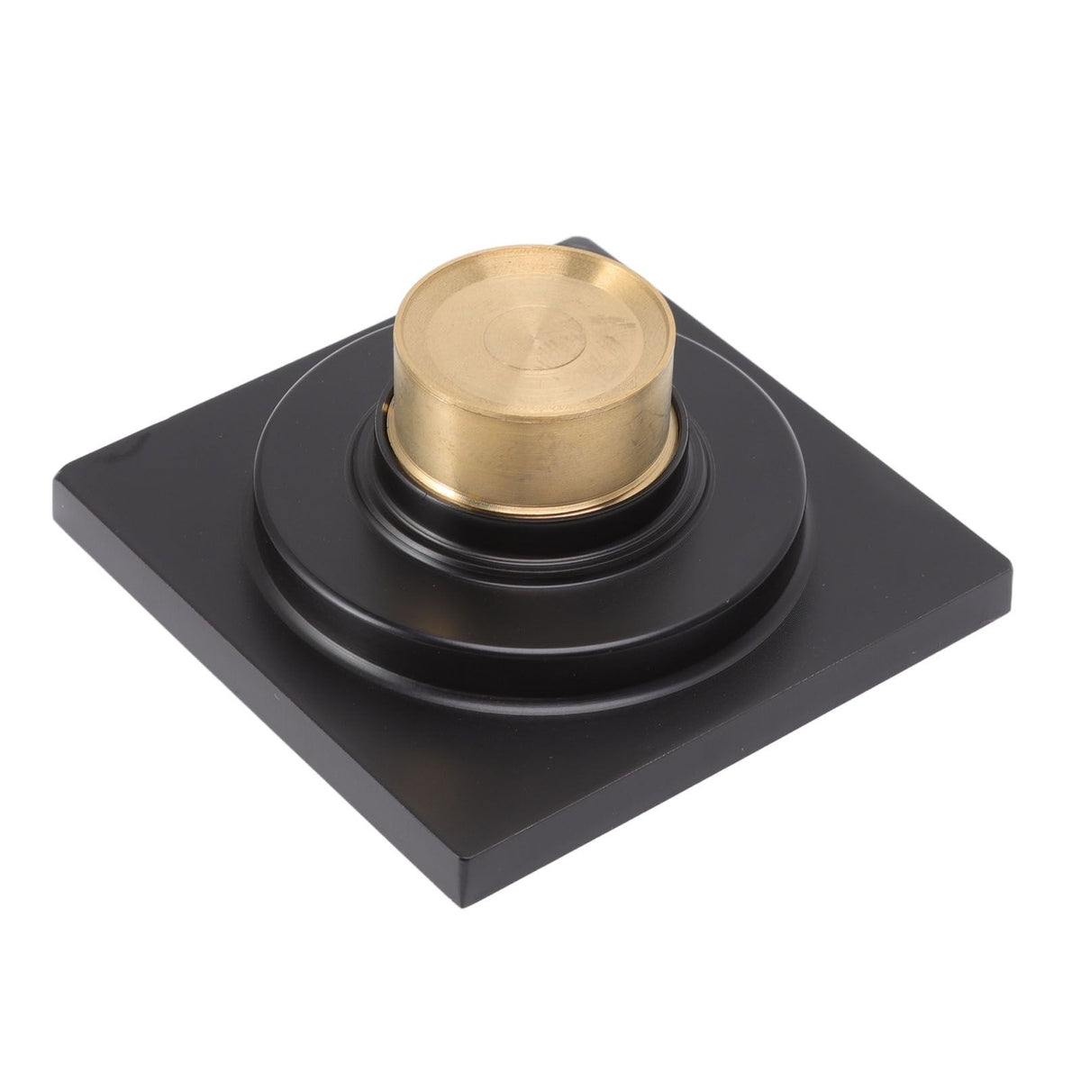 Floor Drain Quadrate Antique European Style Copper Stainless Steel Odor Proof Insect Proof for Bathroom Kitchen
