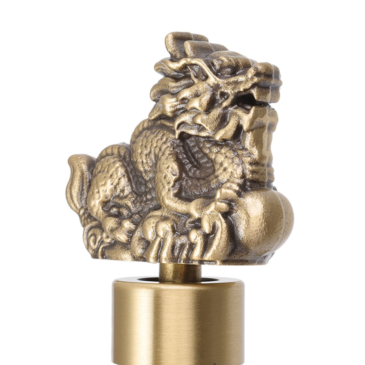 Water Faucet Copper Tap G1/2 Female Thread Home Decoration for Sink Basin Bathroom Kylin and Dragon Pattern