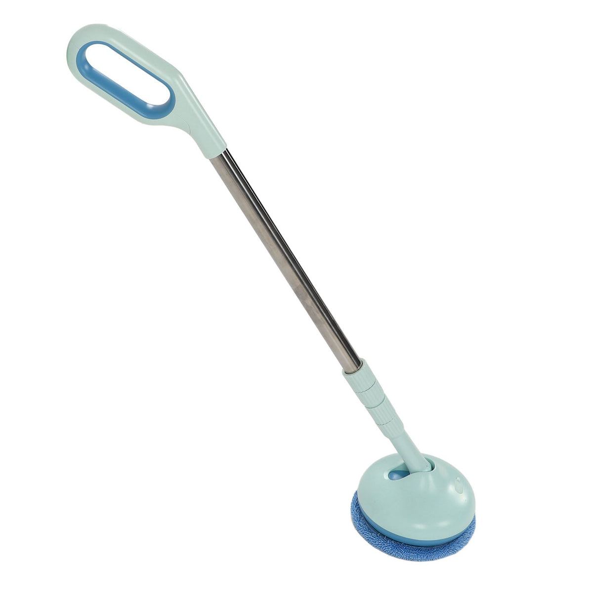 Cordless Electric Spin Scrubber 8.5W 5V 2A USB Charging Waterproof Retractable Electric Window Cleaning Brush for Car Blue