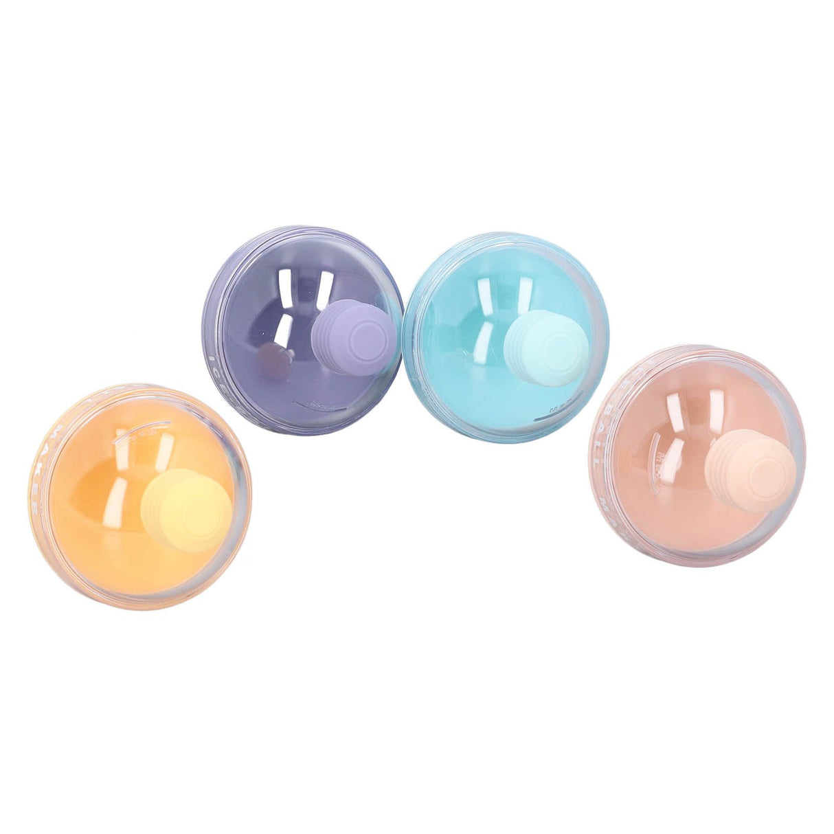 4Pcs Light Bulb Hockey Molds Safe Healthy Candy Color Add Flavor Easy to Demould Whiskey Ice Molds with Lid