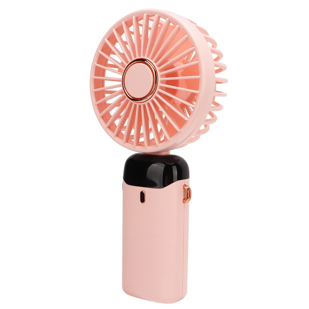 Neck Fan 5 Speed Mode Strong Airflow LED Battery Indicator Detachable Hands Free USB Handheld Fan for Office Travel Home