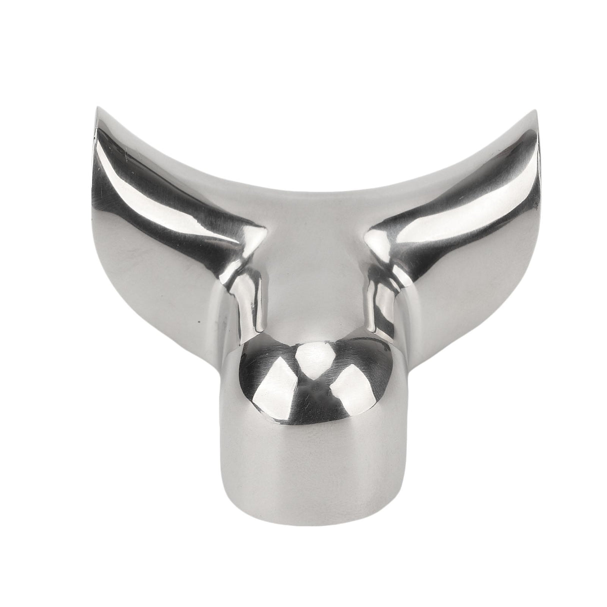 Coffee Portafilter Diverter Nozzle Stainless Steel Double Guide Diversion Nozzle for Semi Automatic Coffee Machines