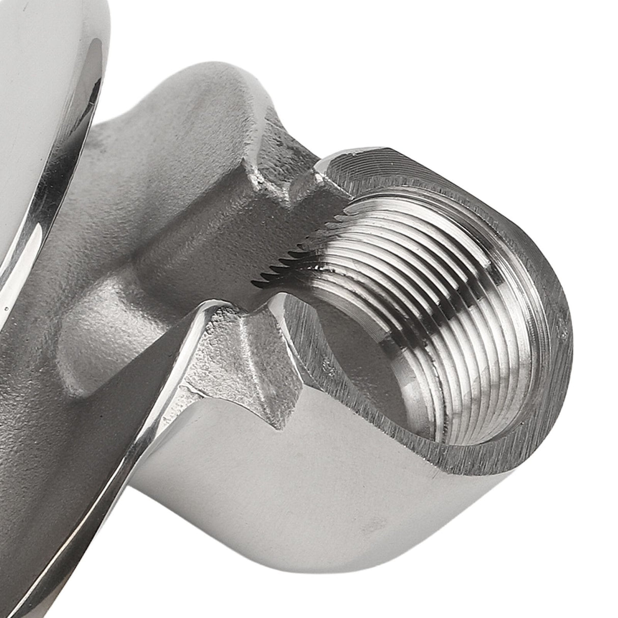 Coffee Portafilter Diverter Nozzle Stainless Steel Double Guide Diversion Nozzle for Semi Automatic Coffee Machines