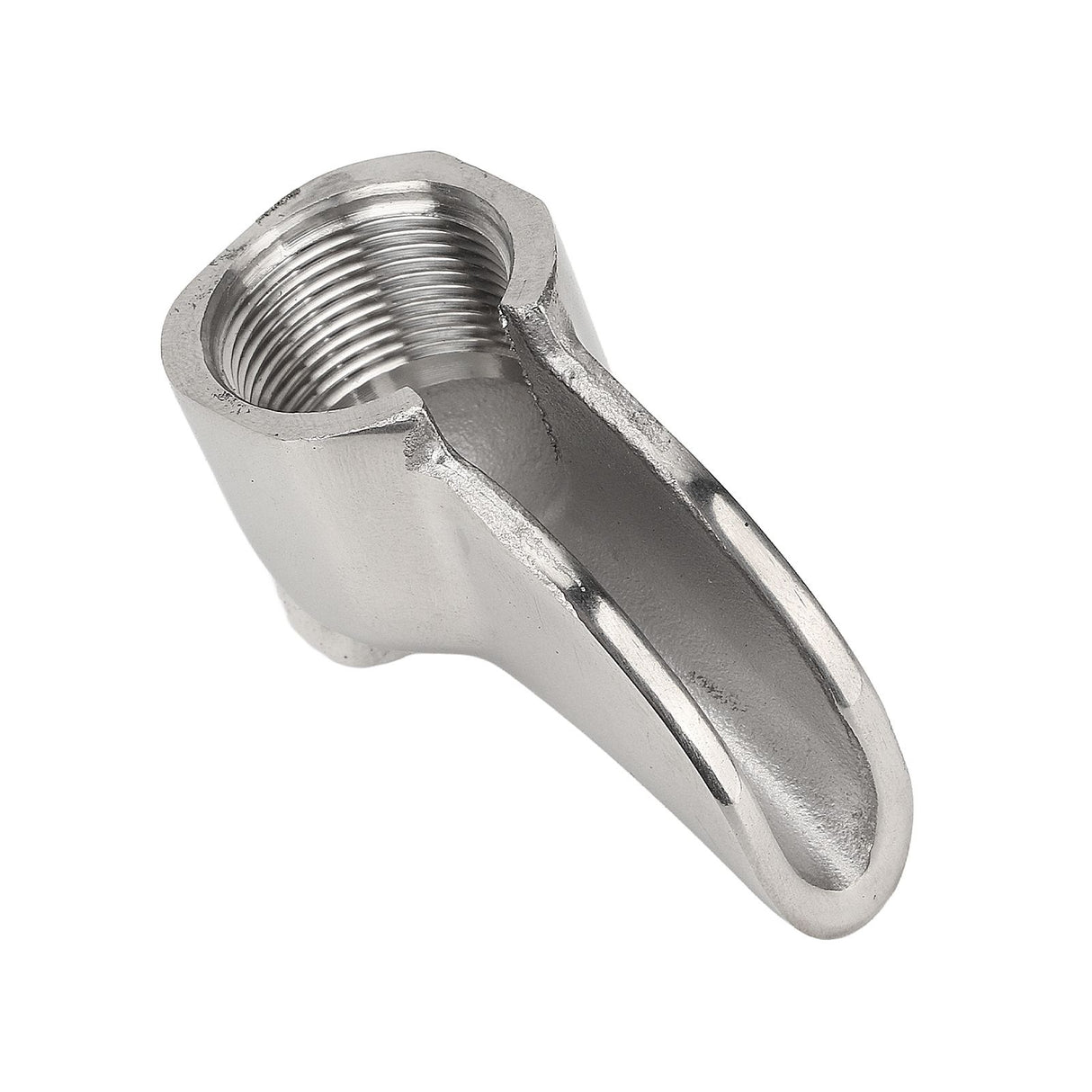 Semi Automatic Coffee Machine Handle Diverter Nozzle Single Way Stainless Steel Drain Nozzle Diversion Nozzle