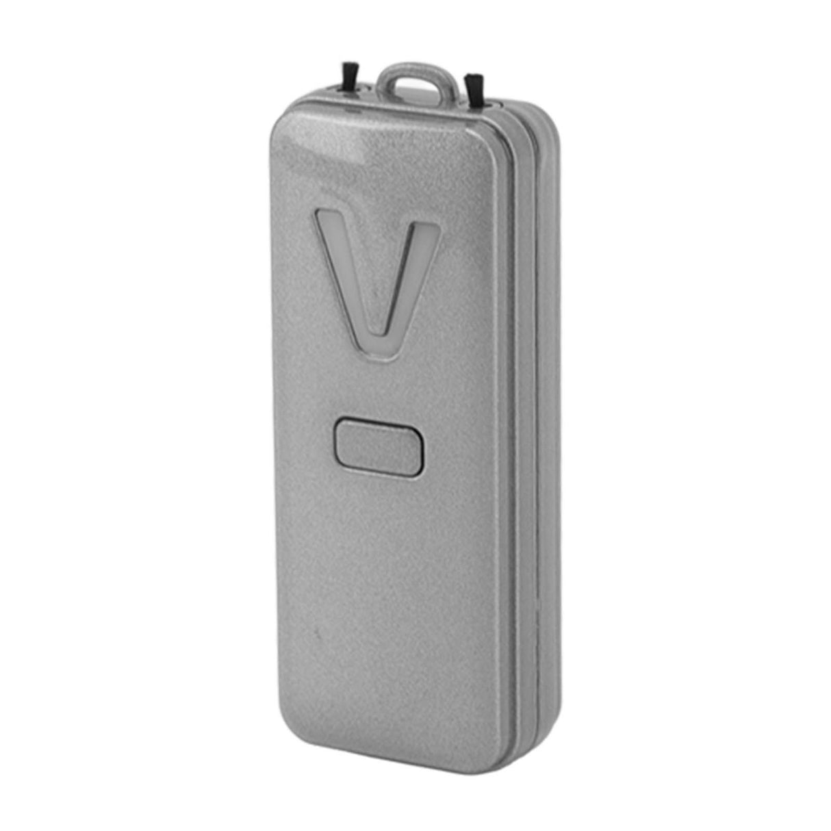 Wearable Air Purifier Multifunction Rechargeable Mini Portable Negative Ion Generator for Indoor Outdoor Metal Silver
