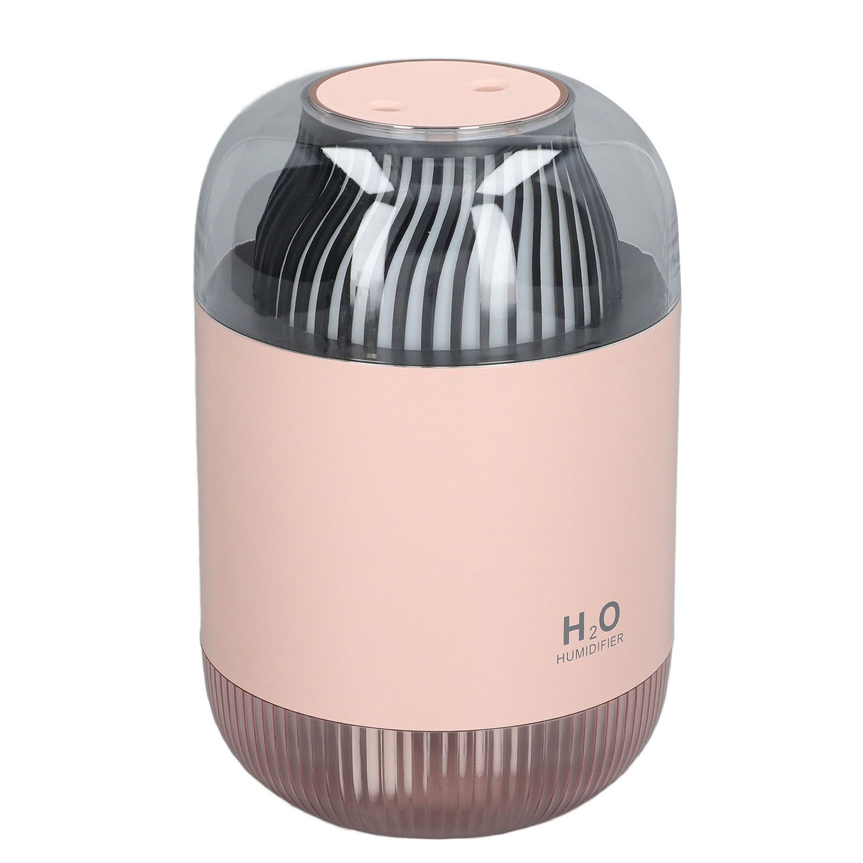 1000ml Air Humidifier Double Spray with Night Light USB Charging Mist Vaporizer for Home Pink