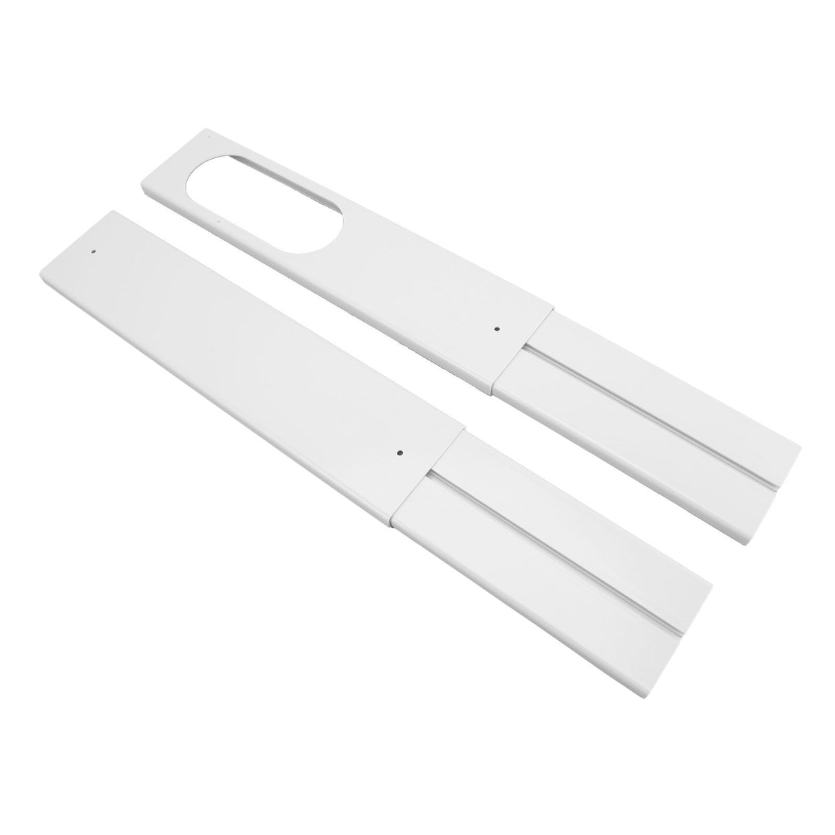 4pcs Portable Air Conditioner Window Kit 16.9 to 55in Adjustable Window Sealing Panels for Home Office