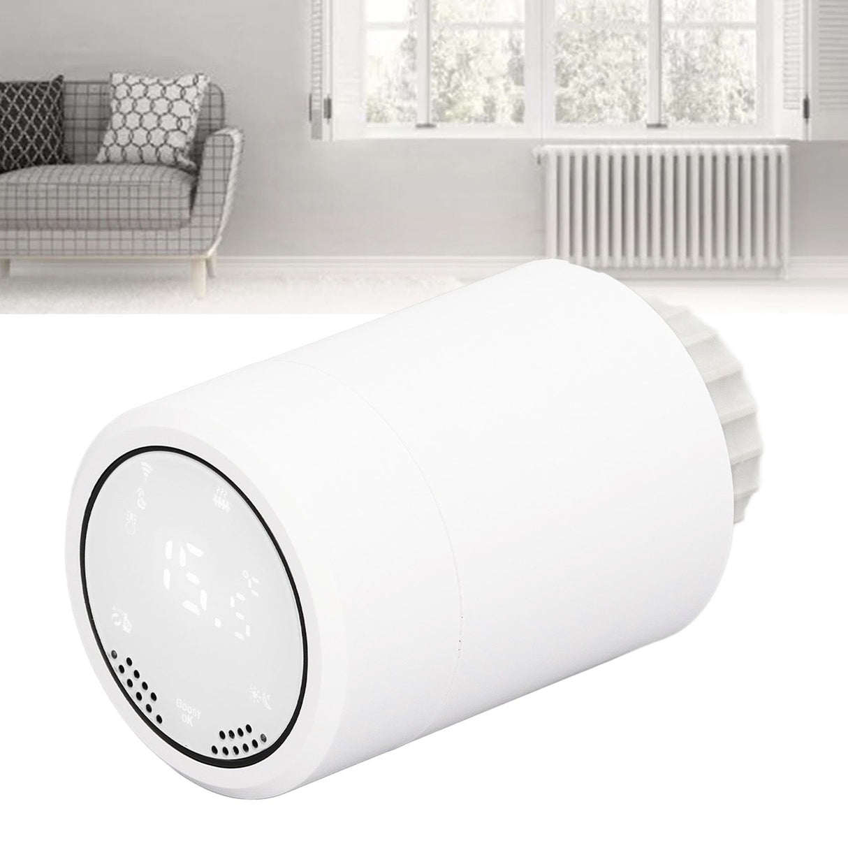 Home Smart Radiator Valve for Zigbee APP Control Intelligent Temperature Adjustment Radiator Valve