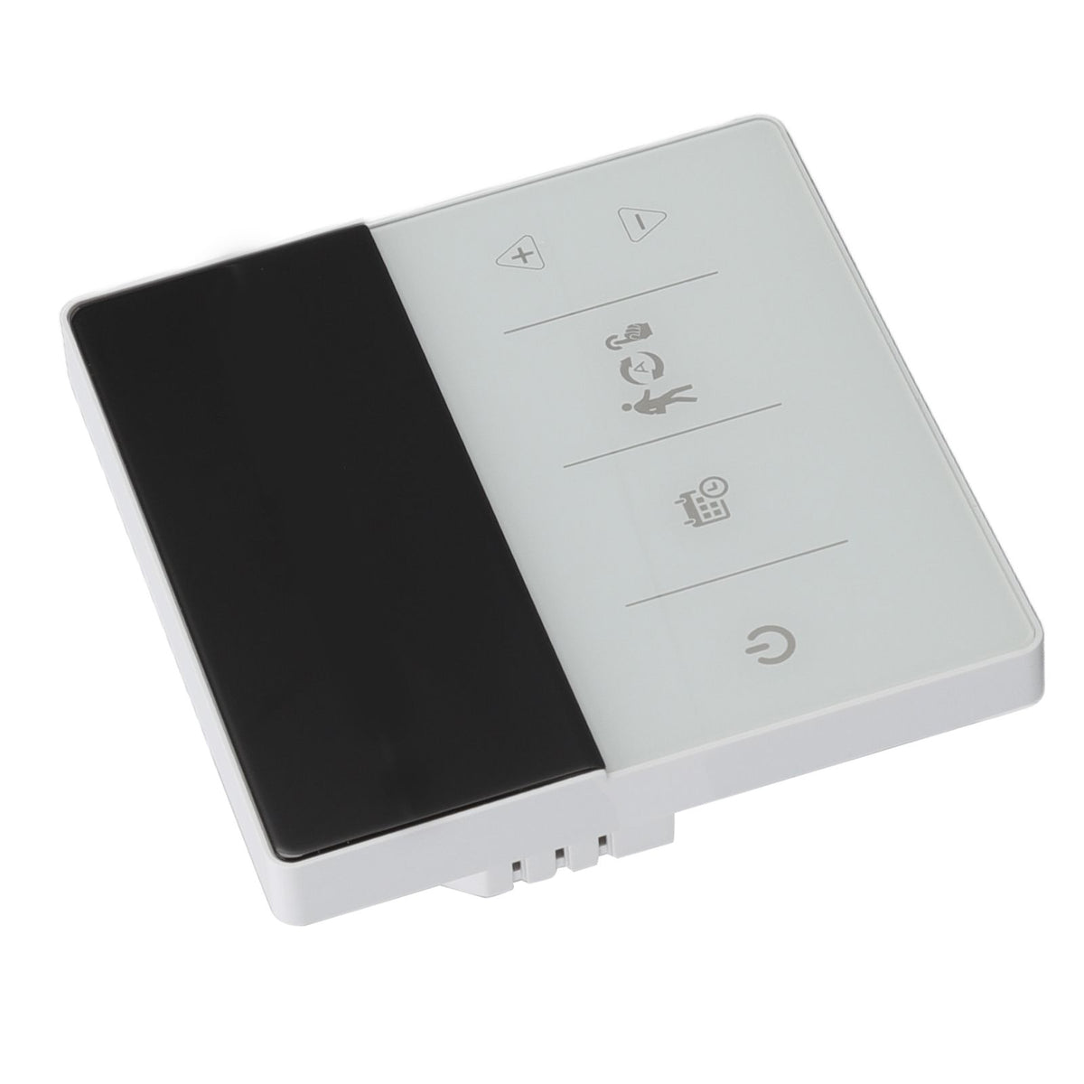 WIFI Thermostat Digital Touch Screen Phone APP Voice Control Smart Thermostat for Home Hotel 90 to 240V Black White