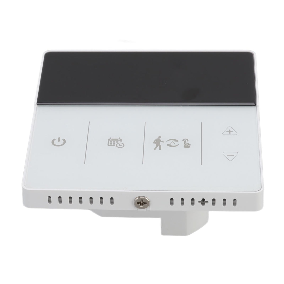 WIFI Thermostat Digital Touch Screen Phone APP Voice Control Smart Thermostat for Home Hotel 90 to 240V Black White
