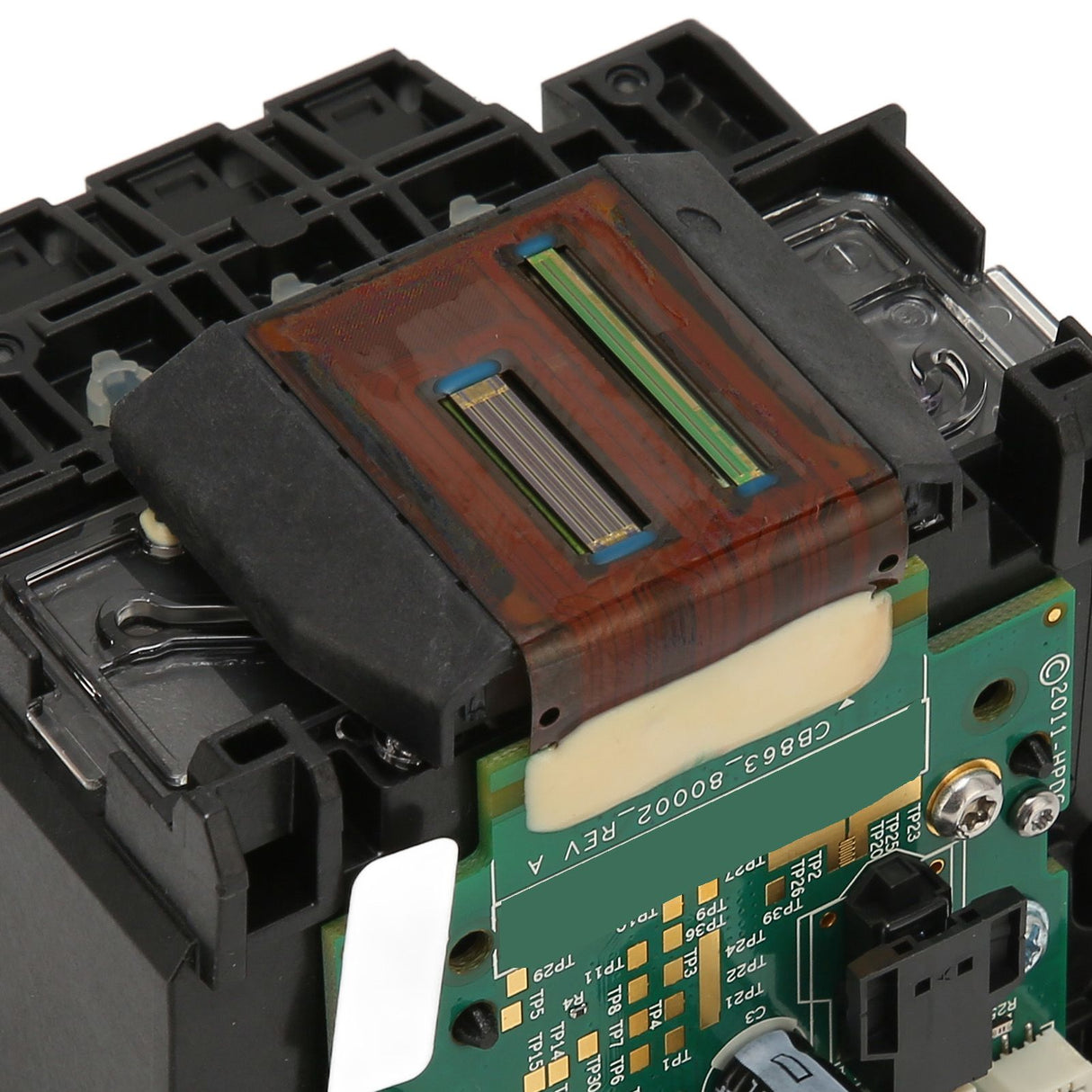 Print Head ABS Colorfast Rust Proof Printhead Replacement for HP933 932 6100 6600 Black