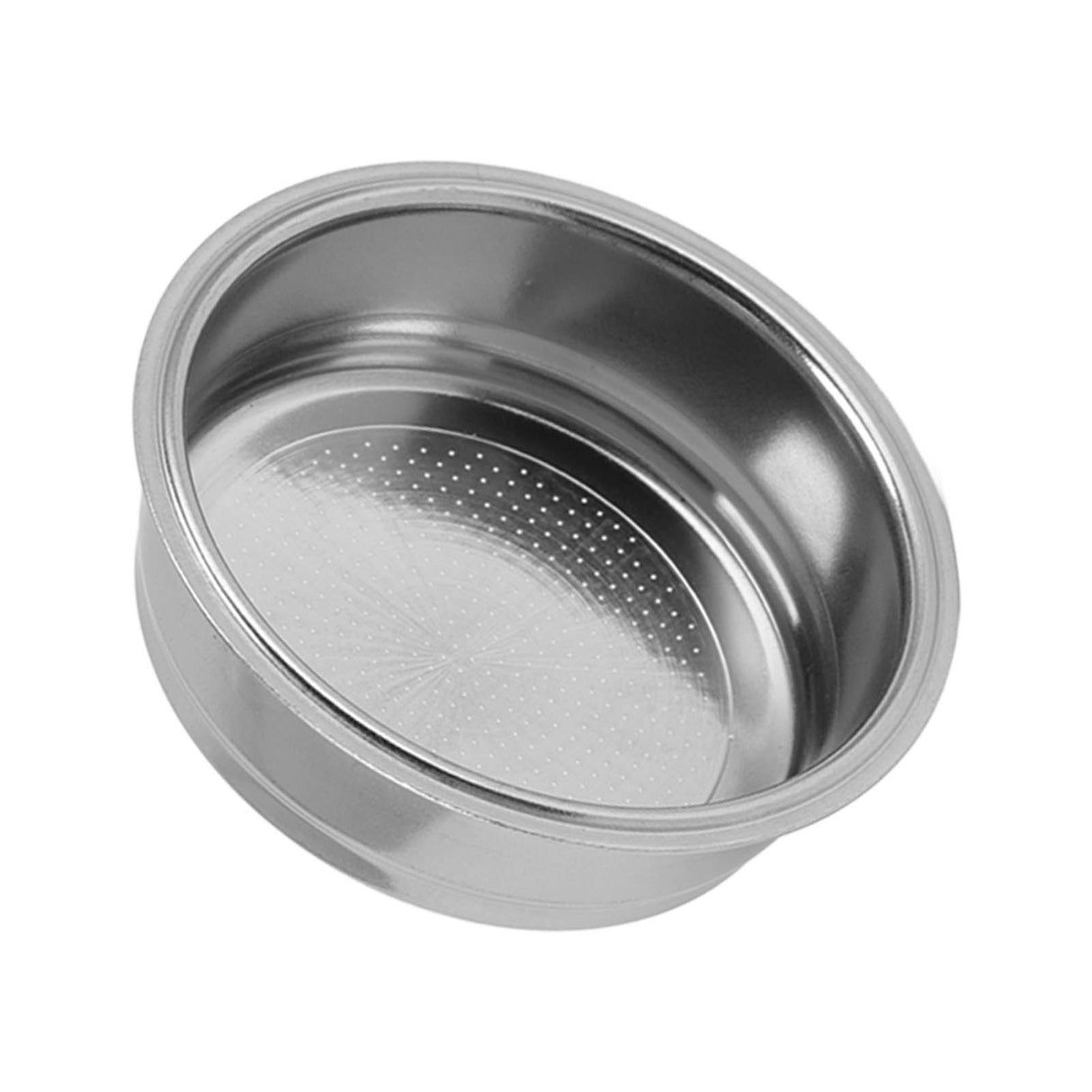 51mm Coffee Filter Basket Stainless Steel Single Layer Porous Coffee Filter Bowl Non Pressurized 1 Cup Coffee Filter Basket
