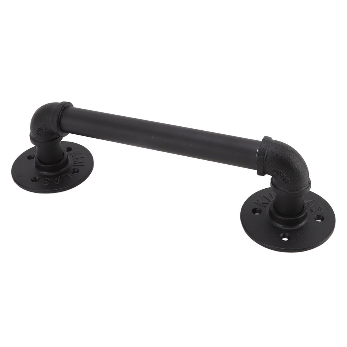 Door Pull Handle Simple Industrial Retro European Style Black Iron Decorative Practical Barn Door Handle for Home
