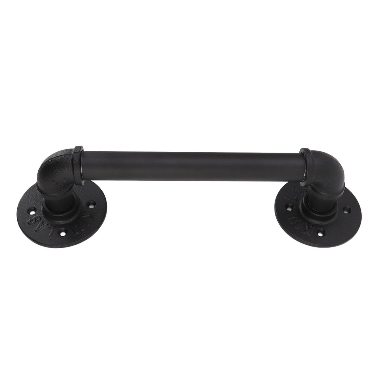 Door Pull Handle Simple Industrial Retro European Style Black Iron Decorative Practical Barn Door Handle for Home