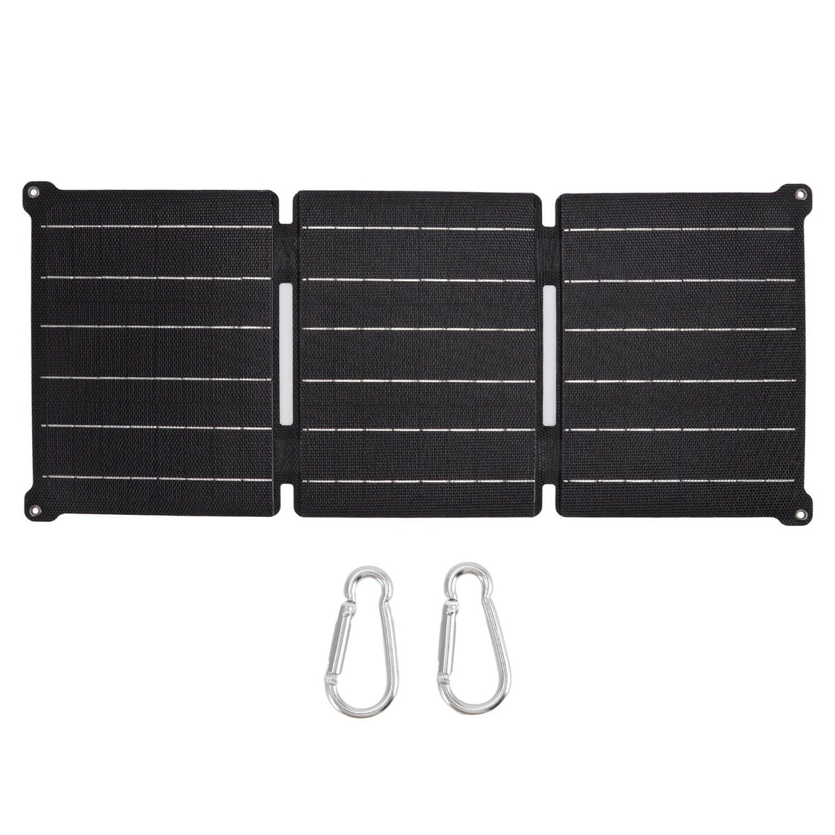 21W Foldable Solar Panel IPX6 Waterproof USB DC Output Portable Solar Cell Charger for Phone Mobile Power 5V 12V