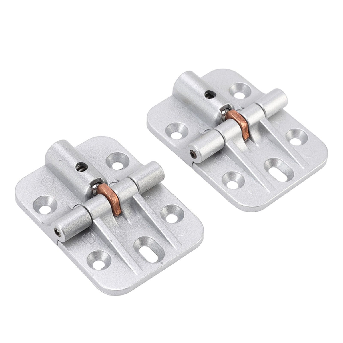 2Pcs 90 Degree Positioning Wardrobe Door Hinge Zinc Alloy 180 Degree Limit Door Hinges for Cabinets Cupboard