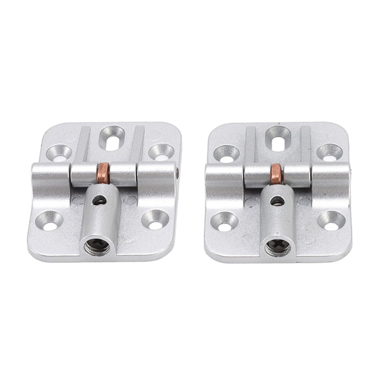 2Pcs 90 Degree Positioning Wardrobe Door Hinge Zinc Alloy 180 Degree Limit Door Hinges for Cabinets Cupboard