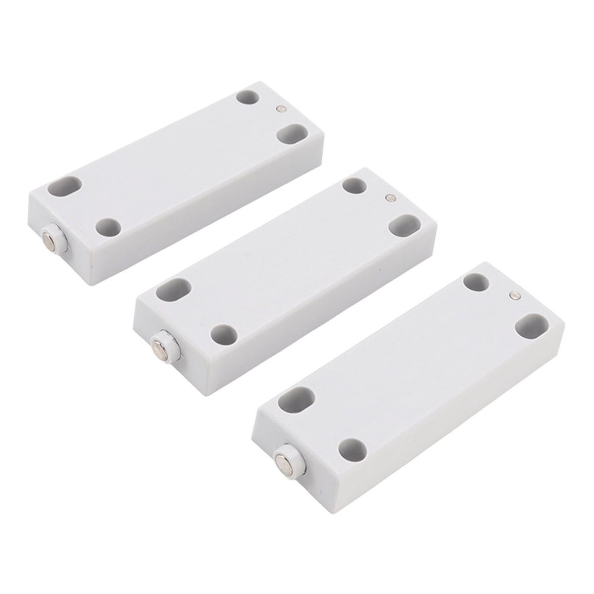 3pcs Magnetic Touch Push Open Latch Adjustable Drawer Wardrobe Magnetic Push Catch for 2.5m Cabinet Door 30‑50N