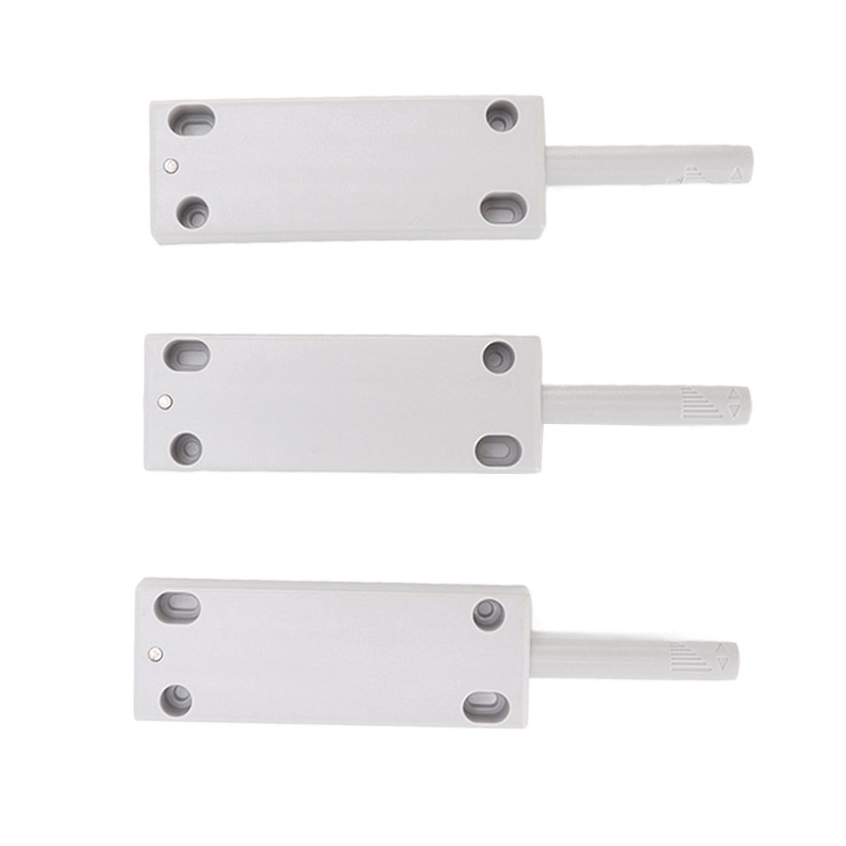 3pcs Magnetic Touch Push Open Latch Adjustable Drawer Wardrobe Magnetic Push Catch for 2.5m Cabinet Door 30‑50N