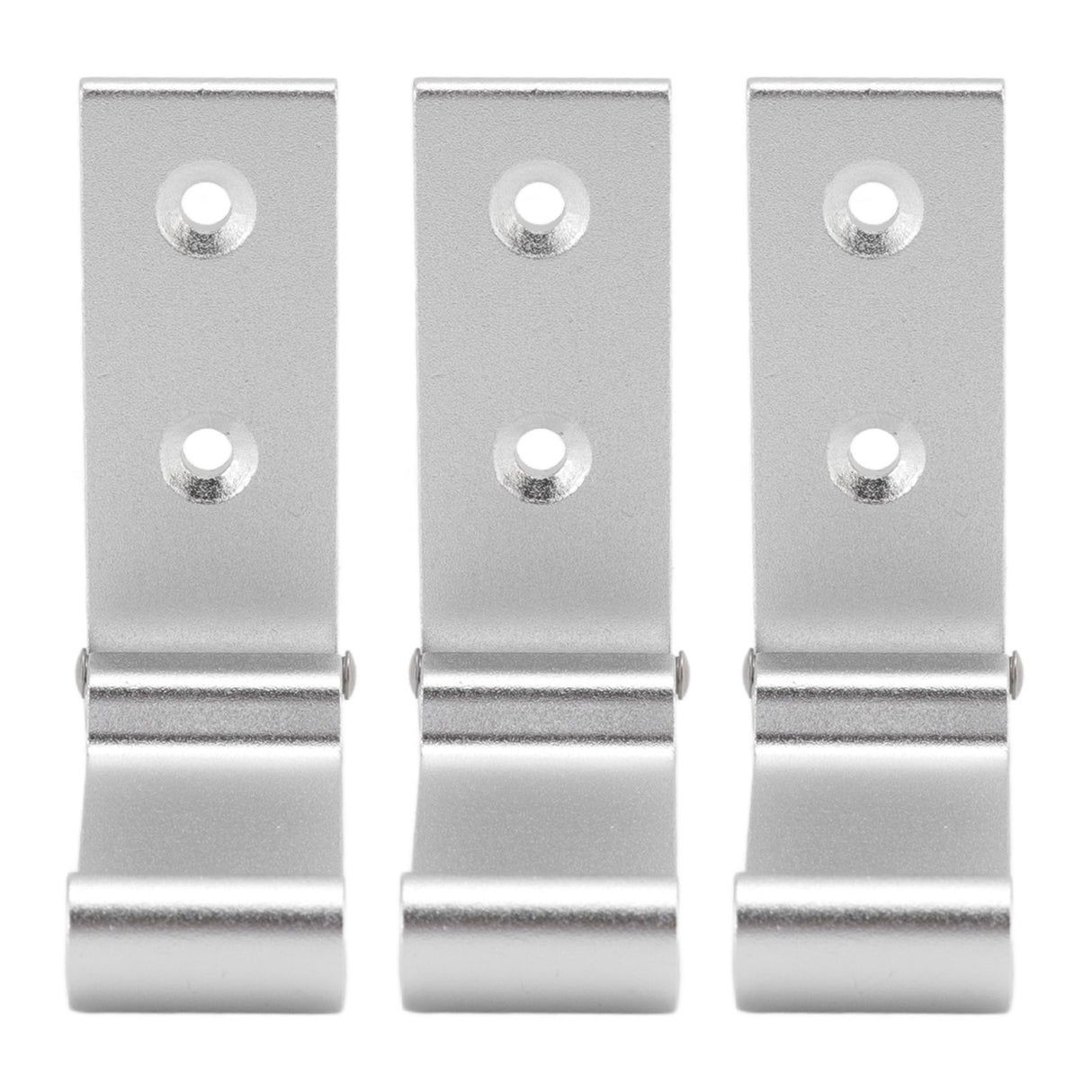 3Pcs Folding Coat Hooks Aluminum Alloy Foldable Wall Hook for Office Bedroom Living Room Dining Room Kitchen Bathroom
