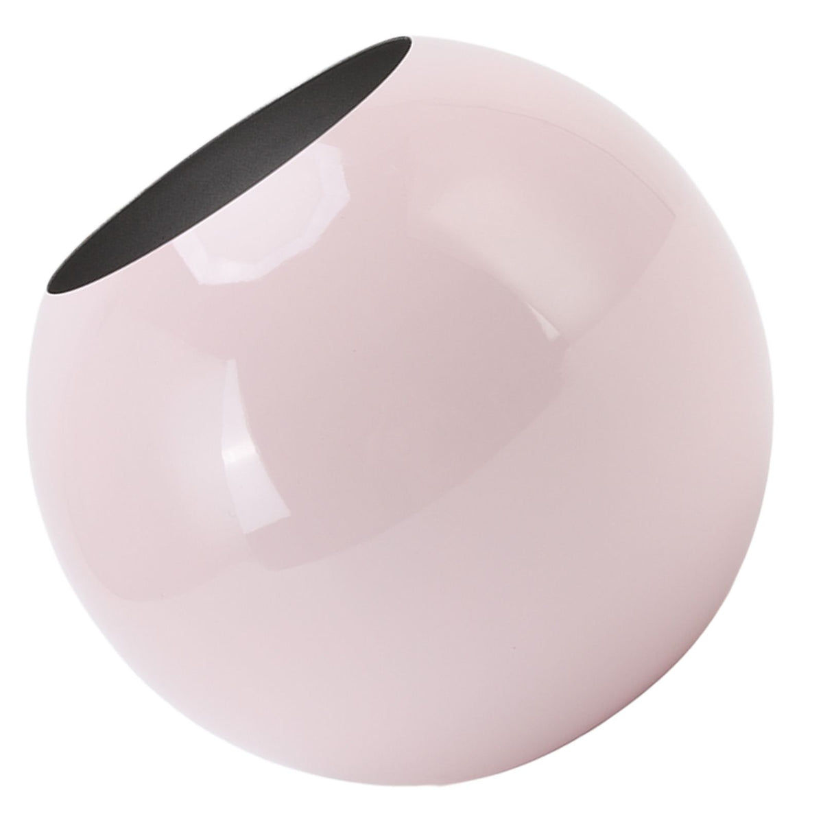 Round Vase Nordic Style Modern Stainless Steel Small Flower Vase Ornament Living Room Office Table Decoration Pink