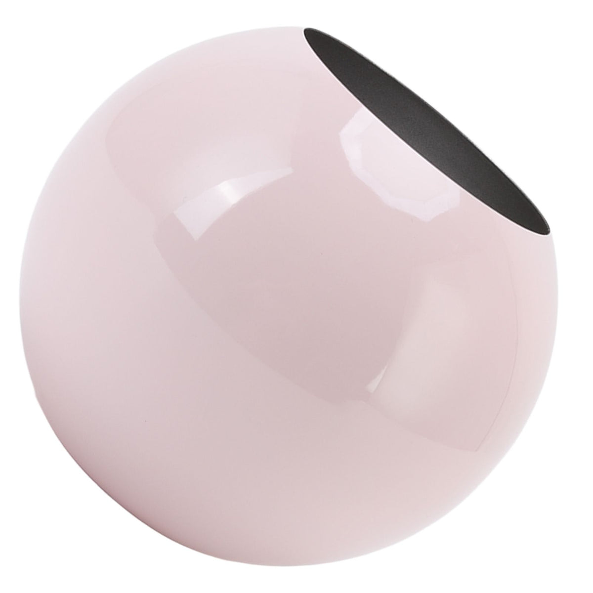 Round Vase Nordic Style Modern Stainless Steel Small Flower Vase Ornament Living Room Office Table Decoration Pink