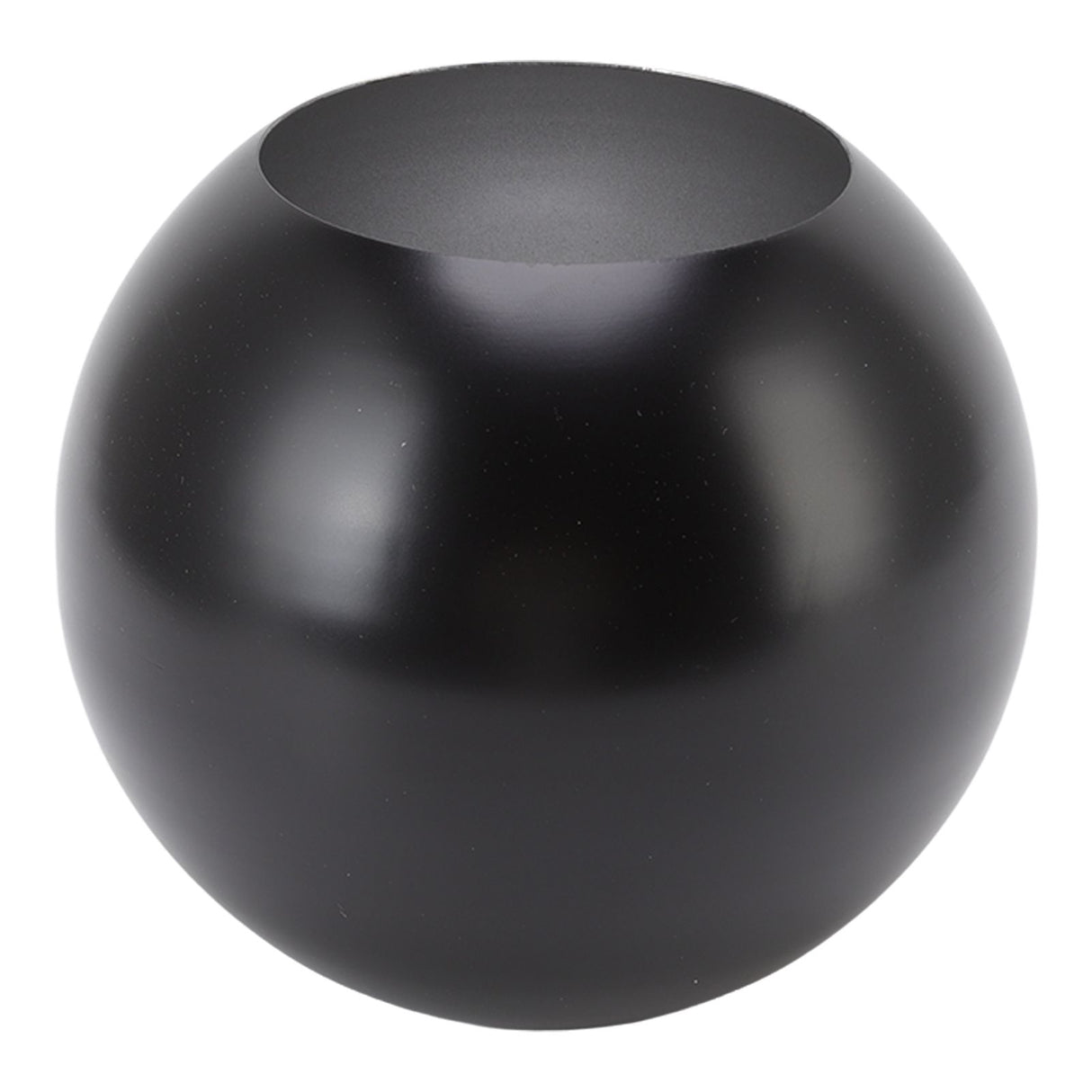Round Vase Nordic Style Modern Stainless Steel Small Flower Vase Ornament Living Room Office Table Decoration Matte Black