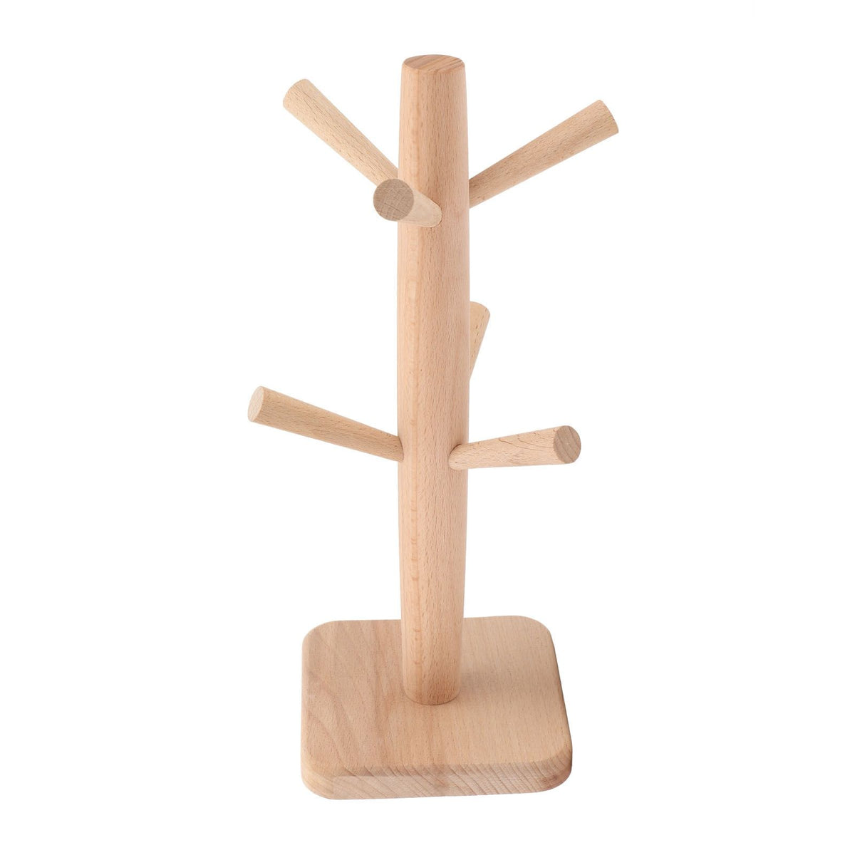 Coffee Cup Holder Beech Furrow Design in Bulk Mug Tree Cup Storage Rack for Kitchen Home