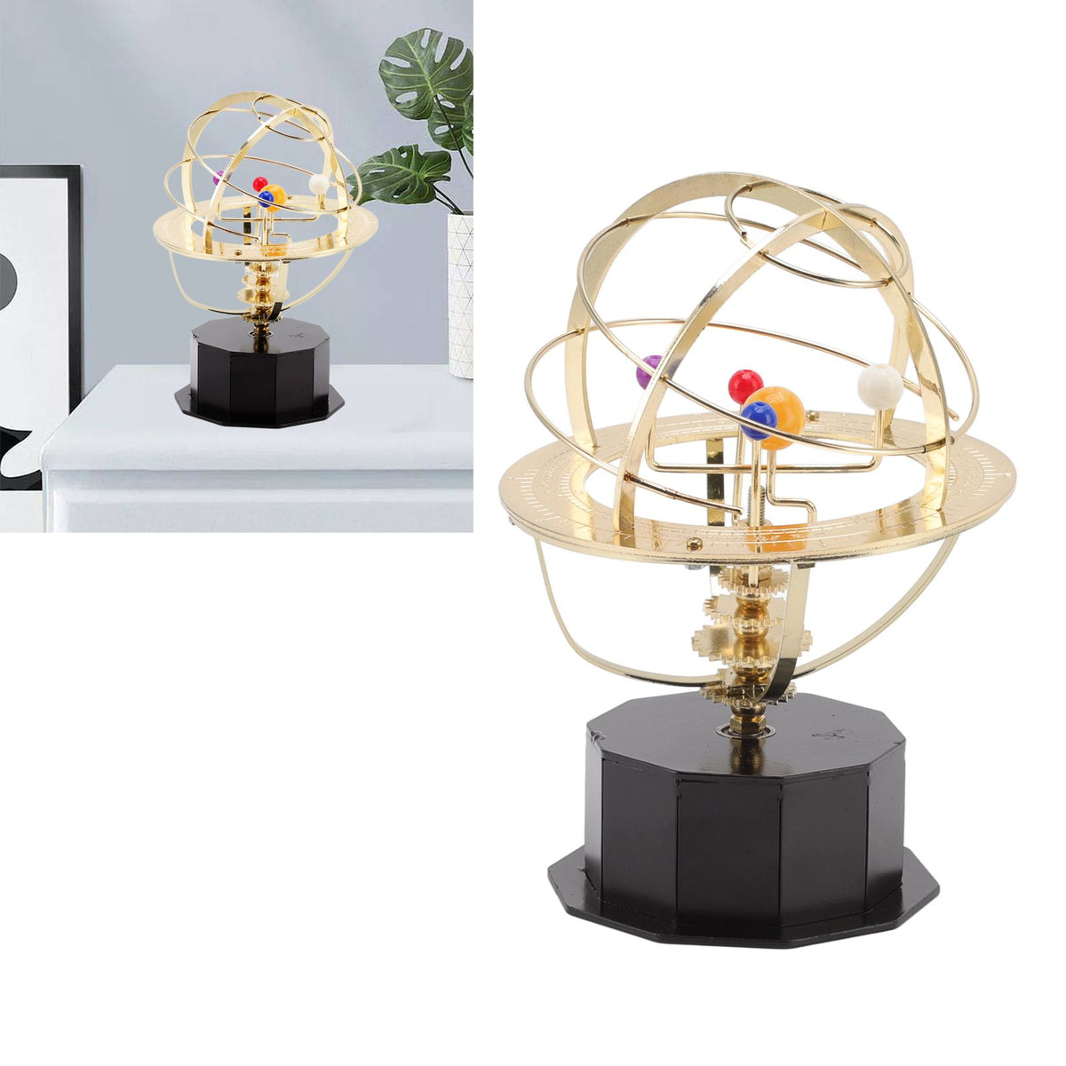 Grand Orrery Model of The Solar System Metal Solar System Model Decoration for Teenagers