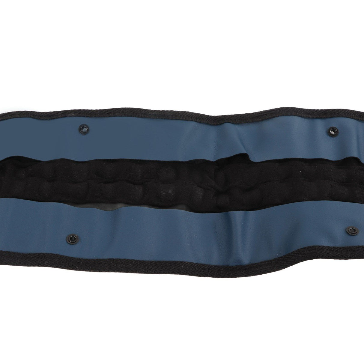 Back Decompression Belt Inflatable Relaxing Muscles Traction Function TPU Material Lower Back Support Device Blue Silver Inflator L