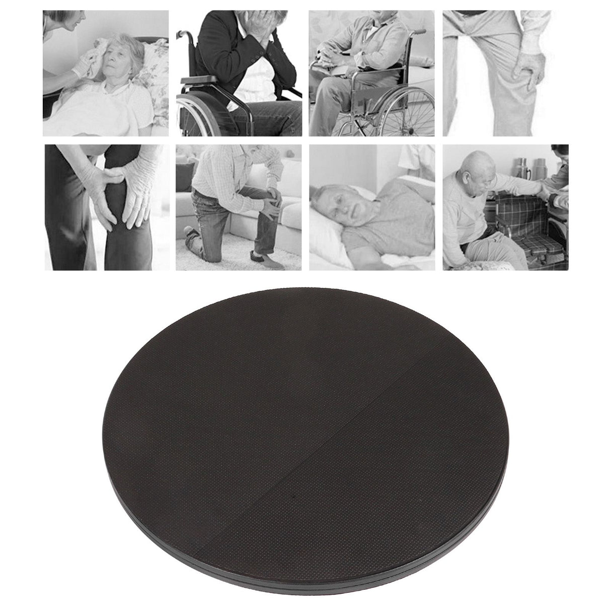 360 Degree Rotation Transfer Disc Direction Change Disc Mobility Standing Device for Elderly