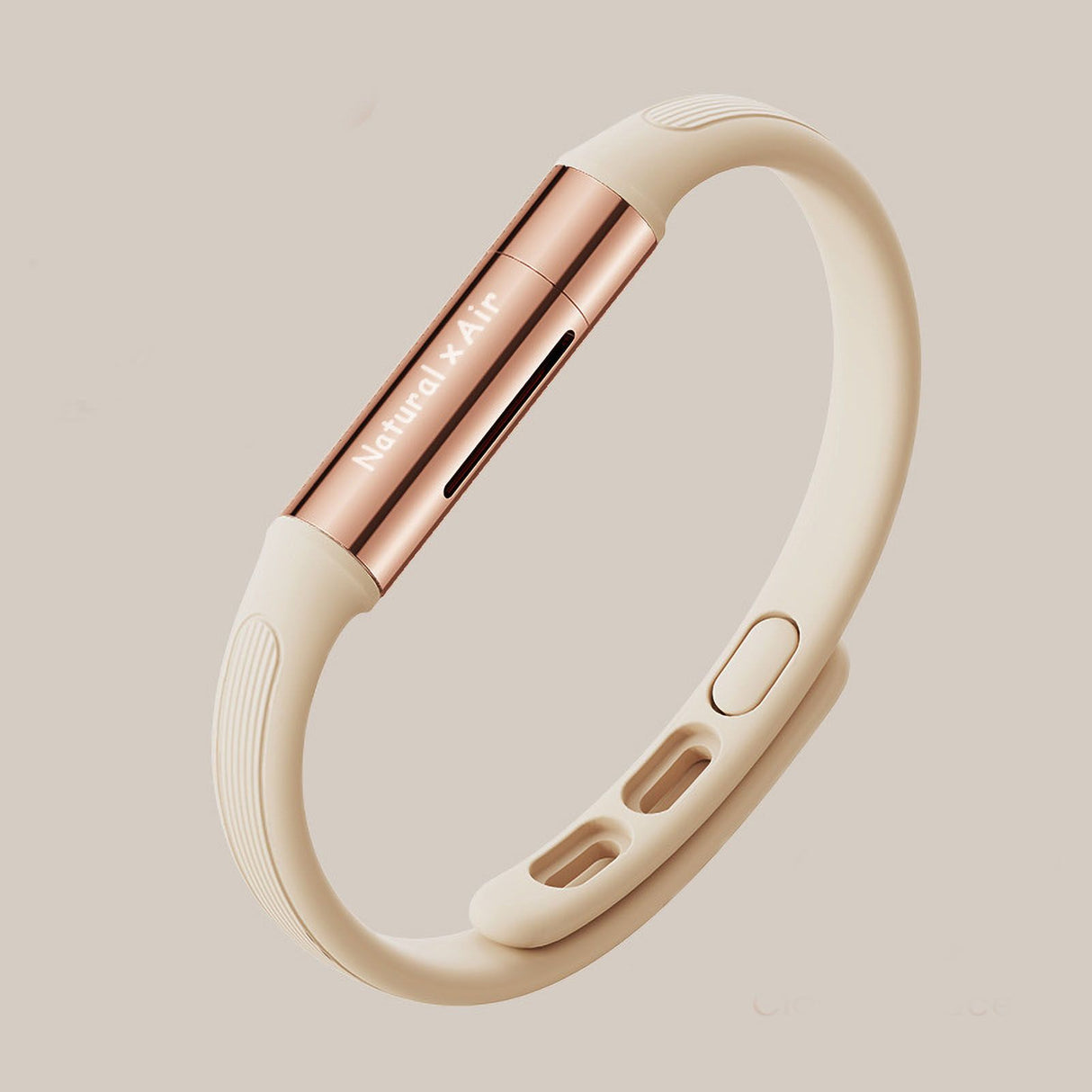 Mosquito Proof Wristband All Round Liquid Essential Oil Summer Mosquito Repellent Bracelet for Outdoor Beige
