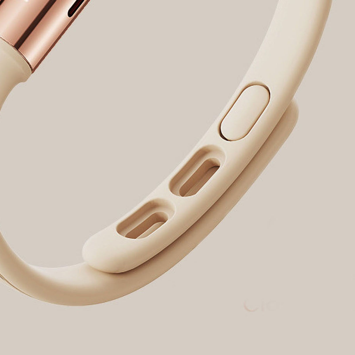 Mosquito Proof Wristband All Round Liquid Essential Oil Summer Mosquito Repellent Bracelet for Outdoor Beige