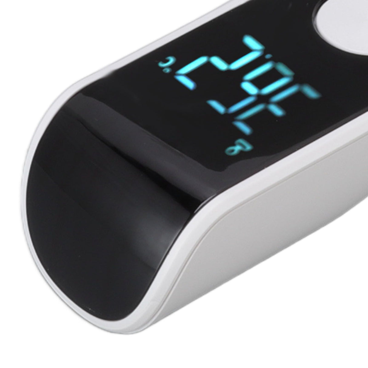 Infrared Temperature Gun Touchless Portable Hand Held Digital Forehead Thermometer for Hotels Home White