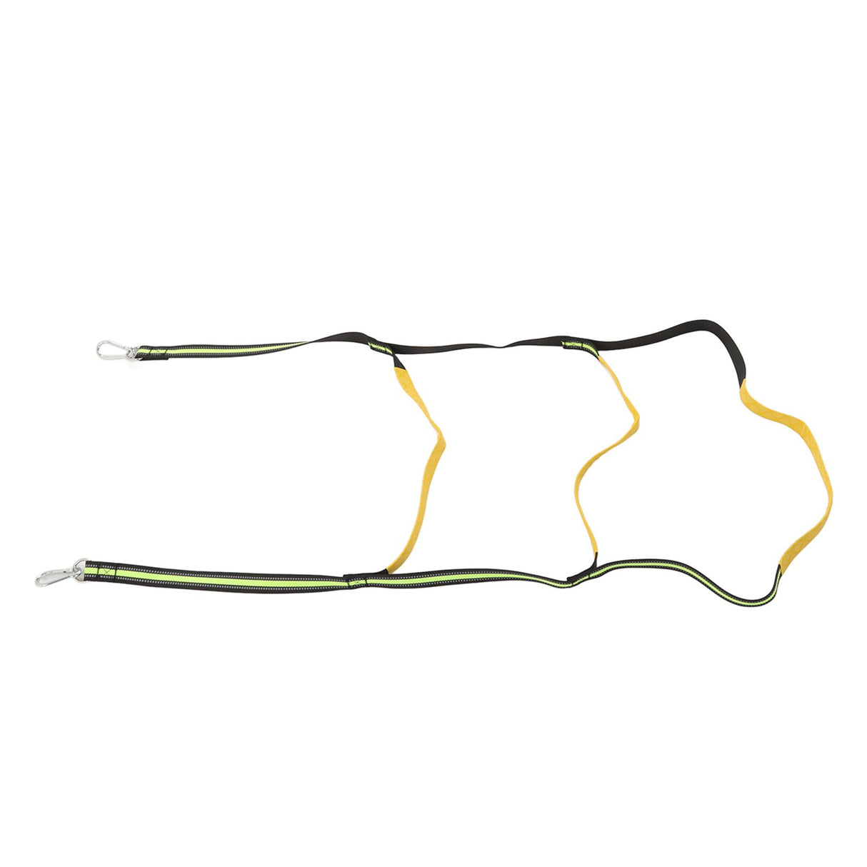 Boat Marine Rope Ladder Boarding Rope Ladder for Inflatable Boat Kayak Motorboat Canoeing Fluorescent Green 3 Stairs