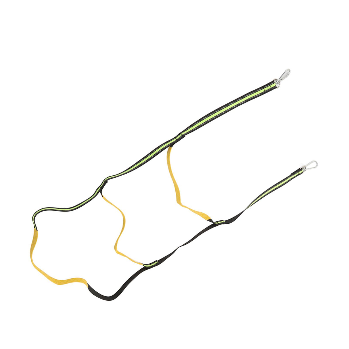 Boat Marine Rope Ladder Boarding Rope Ladder for Inflatable Boat Kayak Motorboat Canoeing Fluorescent Green 3 Stairs