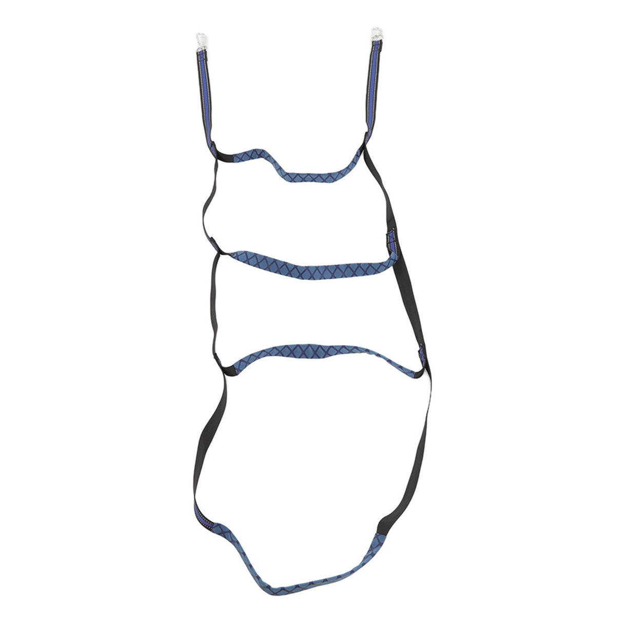 Boat Marine Rope Ladder Boarding Rope Ladder for Inflatable Boat Kayak Motorboat Canoeing Blue 4 Stairs