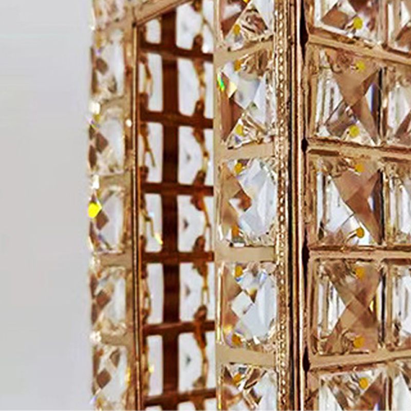 Tissue Box Crystal Iron Shining Paper Holder Home Accessories for Coffee Bar Hotel Living Room