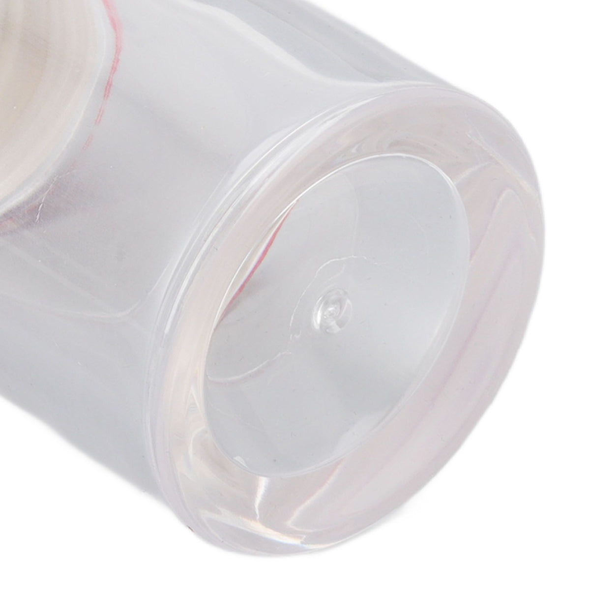 Magnifying Viewing Jar Multifunctional Waterproof Portable Magnifying Glass Storage Jar with LED Light for Tobacco Red