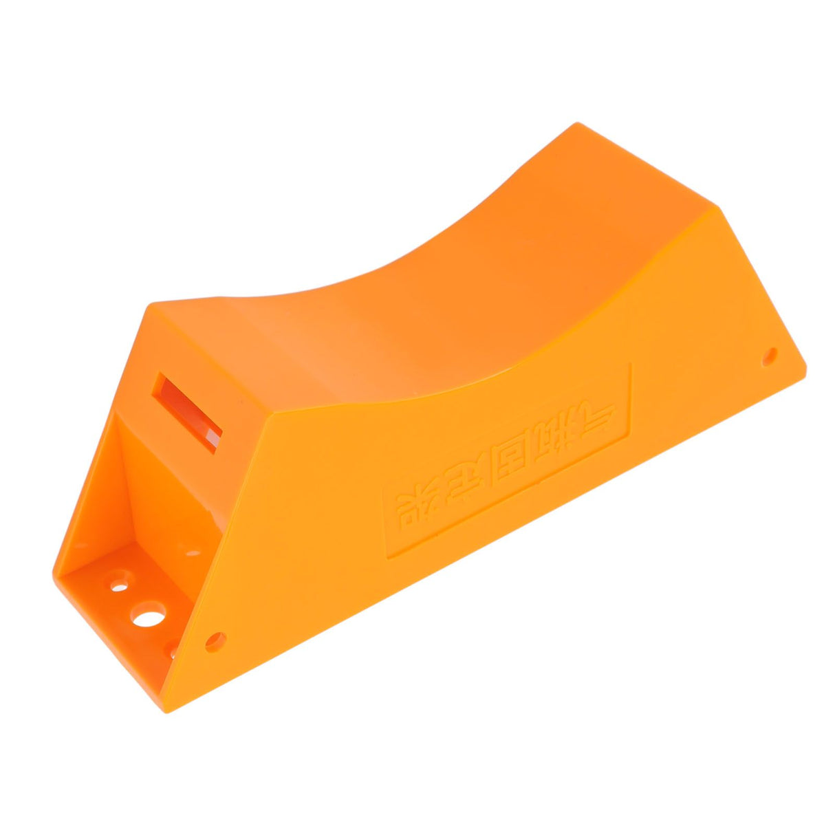 Gas Cylinder Holder Plastic Cylinder Wall Mounted Fixed Bracket with Expansion Screw Safety Strap Orange