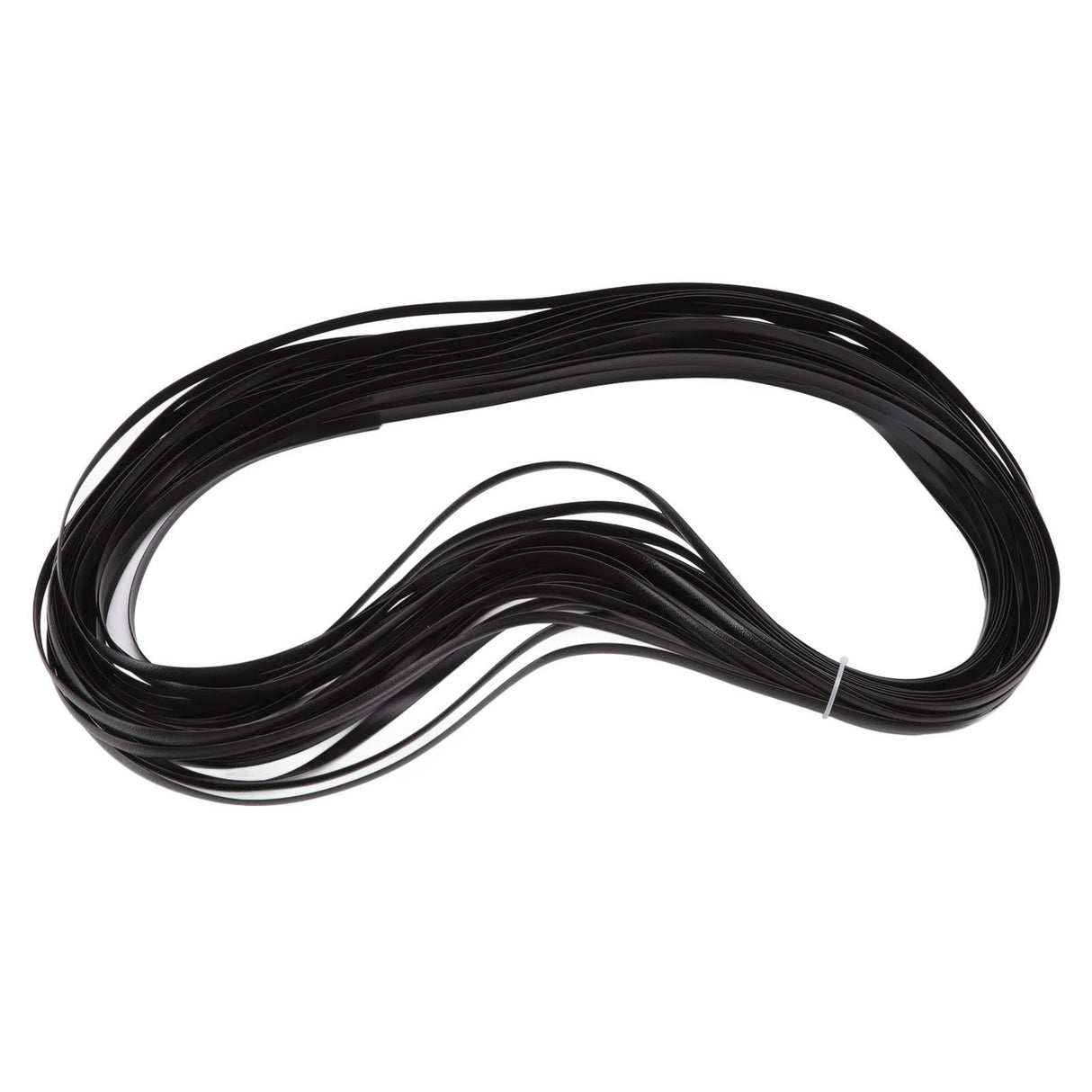 Wicker Repair Kit Plastic Patio Chair Table Sofa Synthetic Rattan Material for Furniture Black