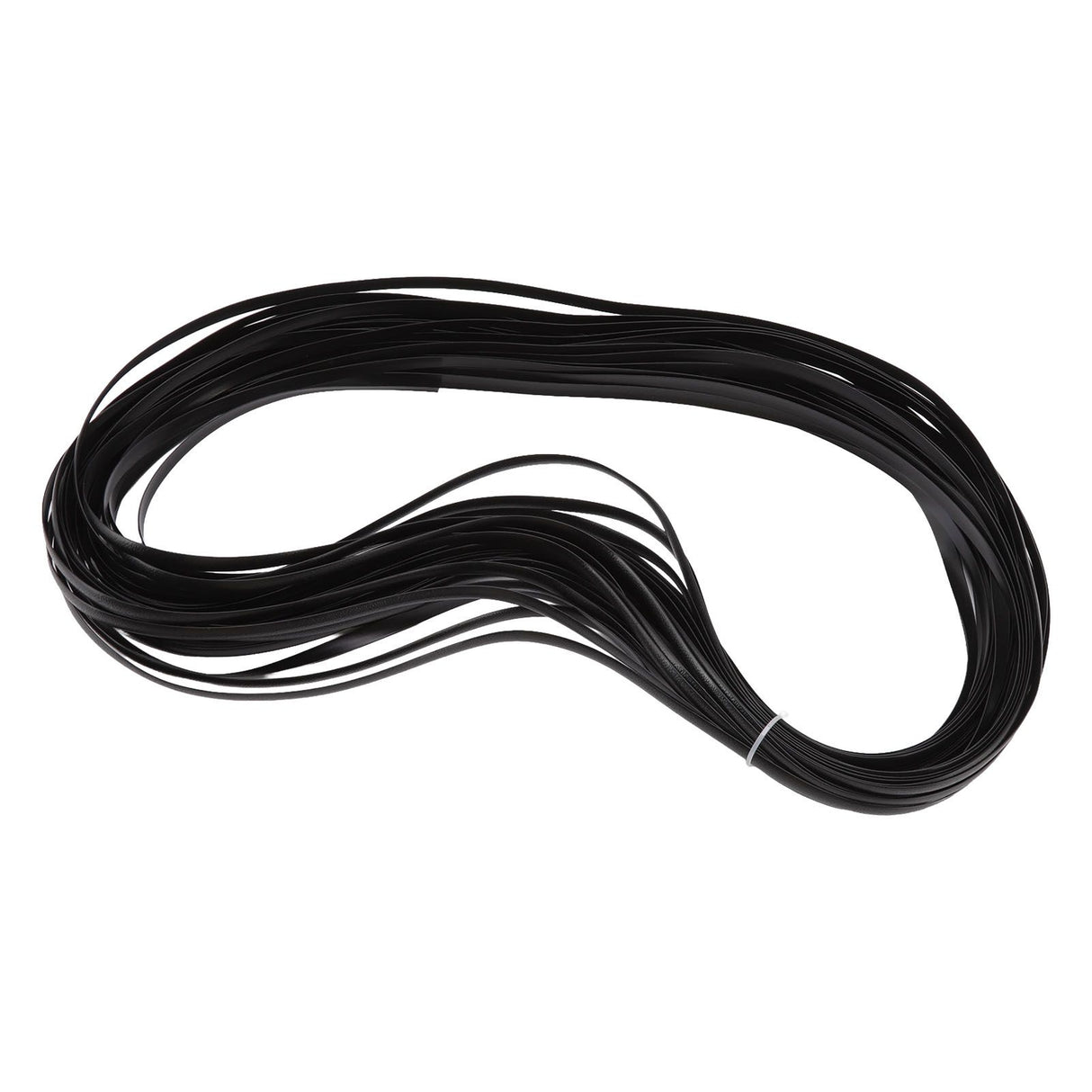 Wicker Repair Kit Plastic Patio Chair Table Sofa Synthetic Rattan Material for Furniture Black