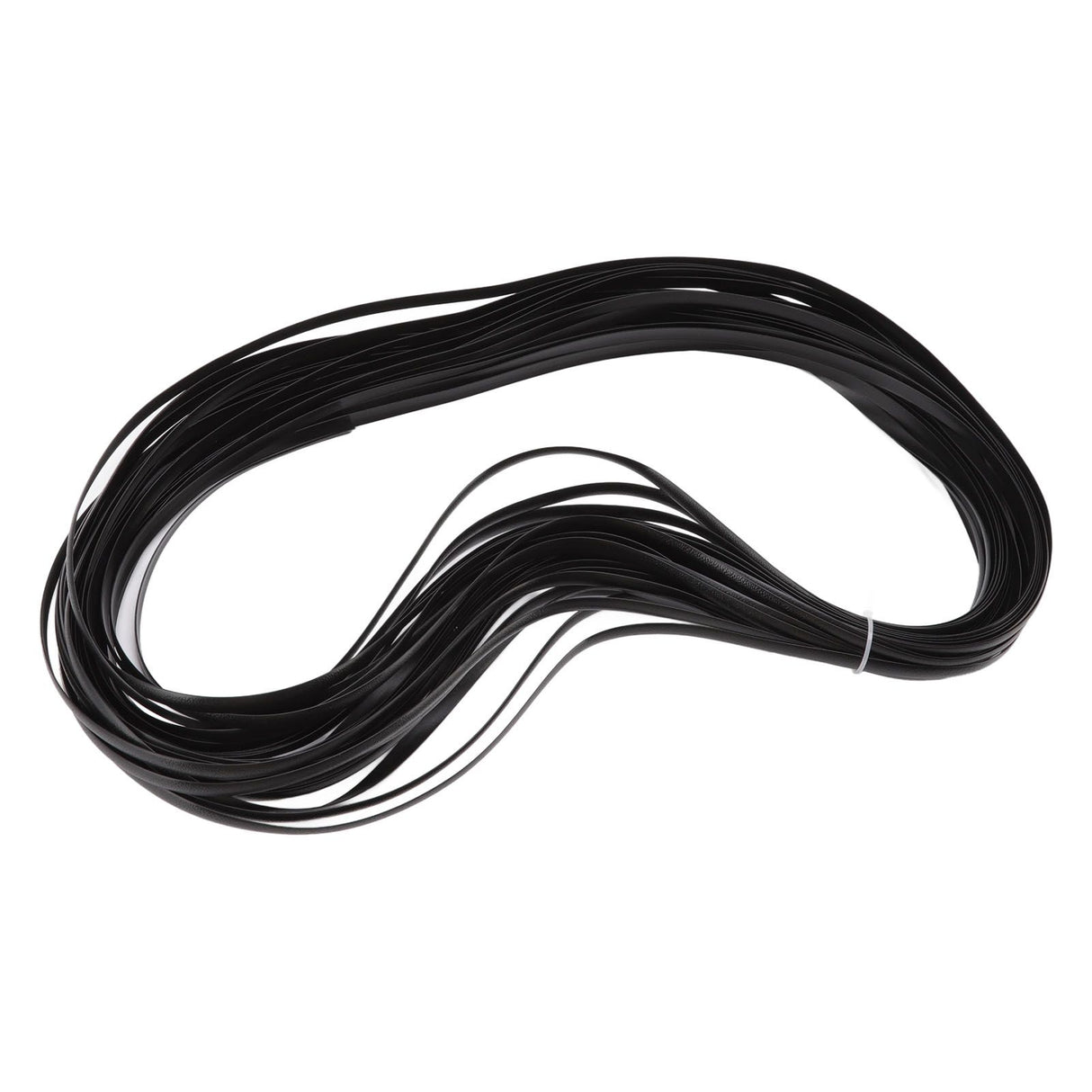 Wicker Repair Kit Plastic Patio Chair Table Sofa Synthetic Rattan Material for Furniture Black